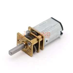 GA12-N20 DC bánh có động cơ 3V 6V 12V 15rpm 30/50/60/100/200/300/500RPM động cơ nhỏ Micro bánh cho robot thông minh xe trục = 10mm