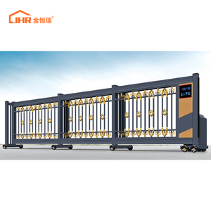 <span class=keywords><strong>Portail</strong></span> Rétractable Moderne en Aluminium Robuste pour la Sécurité des Allées Commerciales – Vente Directe Usine, Haute Qualité, Résistant aux Intempéries - Product Image 3