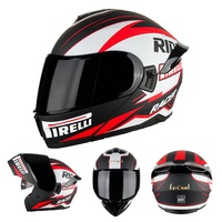 Nouveau casque de moto LVCOOL LV115 ABS intégral rabattable à double visière, déverrouillage rapide, certifié DOT, toutes saisons, motocross