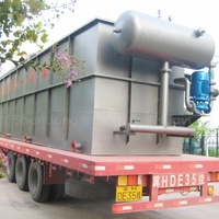 Système de récupération des eaux usées, réservoir de clarification DAF WWTP, fournisseur de traitement de l'eau, unité de flottation à air dissous DAF