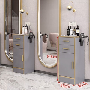 Mueble de herramientas para barbería Zs, mesa de herramientas especial para peluquería, gabinete con cajones para salón de belleza - Product Image 5