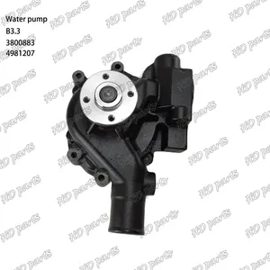 B3.3 pompa acqua 3800883 4981207 per parti del motore Diesel Cummins