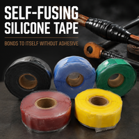 En Stock, Cinta Aislante de Silicona de Color Autoadhesiva y sin Adhesivos de 10-40KV para Equipos de Conexión, Entrega Rápida