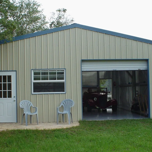 Structure en acier galvanisé à installation facile, abri de voiture, garage portable, hangar, design moderne pour ferme - Product Image 6