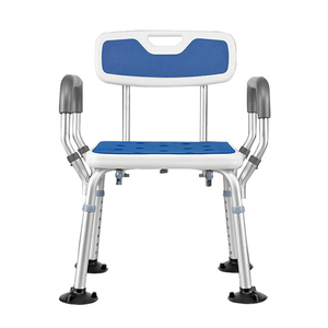Chaise de douche pliable réglable durable Ksitex KB-6402L orange à vendre, avec siège-banc pour personnes âgées et handicapées - Product Image 4