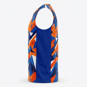 Camiseta de Baloncesto Minnesota para Hombre Adulto, 100% Poliéster, Tejido de Malla con Estampado Sublimado, Secado Rápido, Sin Mangas, Cosida - Product Image 4