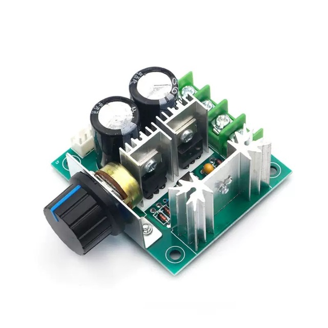 12V-40V 10A PWM DC Motor Speed Controller Module Pulse Width Adjustment Regulator Switch 400W High Efficiency