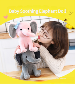 Vente chaude en peluche jouet éléphant doux canapé oreiller poupée cadeau d'anniversaire pour enfants en peluche bébé éléphant jouets en peluche - Product Image 5