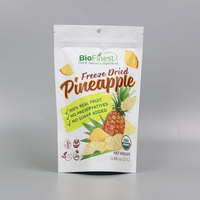 Doypack pochette refermable à fermeture éclair en feuille d'aluminium épices assaisonnement poudre de racine de curcuma cannelle de Ceylan sac d'emballage