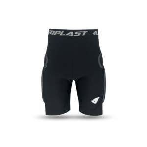 ATOM SV6 pantaloncini con UFO PLAST Paracoccyge per moto e Auto da corsa disponibili in Nero (Nero) - Product Image 1