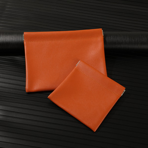 Custom PU Leather Makeup <b>Bag</b> Easy Open Design Waterproof <b>Mini</b> Pouch for Women Daily Carry - Product Image 1