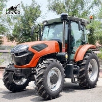 Tractor de Ruedas con Certificación CE LAWNIO, Potenciador de Embrague Opcional, Alto Torque para Preparación de Terrenos
