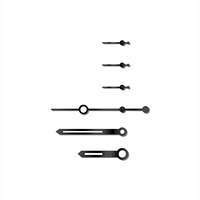 Lagee-ensemble de mains de montre BGW9, Design exquis, adapté aux montres ETA valbijoux 7750 7754 7753 swi, fait et 3LZF1 3LZF3, mouvement automatique