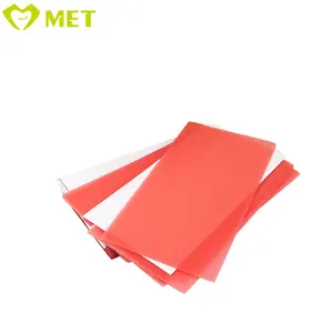 Base Plate Wax Orthodontic Dental Wax Sheets 20PCS, Red Utility Bite Wax  Denture Casting Wax Sheet Supply for Modelling