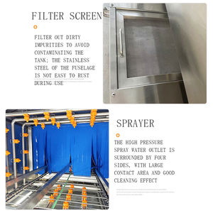 กล่องซักผ้าแบบเคลื่อนย้ายได้กล่องใส่อาหารสปินเนอร์สำหรับล้างสลัดถาดอัตโนมัติ - Product Image 3