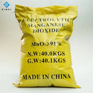 Chine Fabricant Fourniture 99.9% MnO2 Poudre De Dioxyde De Manganèse Électrolytique Pour Le Matériel De Batterie De Carbone De Zinc - Product Image 6