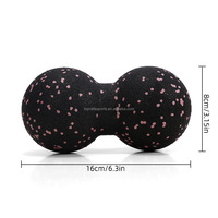 Set de Pelotas de Masaje EPP Toprate, Pelota de Fascia en Forma de Cacahuete, Mini Rodillo de Espuma de Alta Densidad, Grado Alimenticio, Múltiples Tamaños, Liberación Muscular