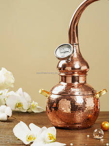 Materiale di rame piccolo distillatore di olio essenziale di fiori di gringer/macchina per l'estratto di acqua di rose - Product Image 2