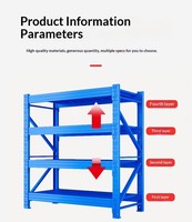 Scaffalatura Industriale per Carichi Pesanti: Sistema di Scaffalature in Acciaio Regolabile Senza Bulloni - Design Esperto per lo Spazio e Soluzione OEM per Magazzini