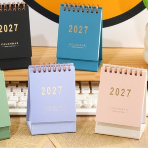 Planificador Mensual Personalizado al por Mayor, Impresión a Todo Color, <span class=keywords><strong>Calendario</strong></span> de Pared 2027, <span class=keywords><strong>Calendario</strong></span> de Escritorio Espiral para Oficina y Hogar - Product Image 2