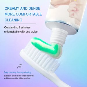 Pasta Dental Vigor <span class=keywords><strong>Doctor</strong></span> Anti-Caries con Menta, Doble Color, Blanqueadora Orgánica, Aliento Fresco para Adultos, Uso Doméstico - Product Image 2