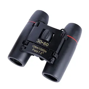 免费样品JAXY 30x60大功率双筒望远镜户外旅行折叠口袋紧凑型双筒望远镜