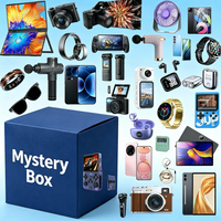2-delige mystery box tech met laptop, smart tv box, oordopjes, action camera, willekeurige elektronische accessoires, hoge kwaliteit verrassing