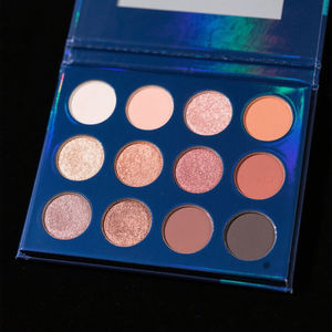 DIY พาเลทอายแชโดว์เลเซอร์ 12 สี โทนทิเบต ไม่มีแบรนด์ พาเลทอายแชโดว์สีสันสดใสและโทนเอิร์ธโทน - Product Image 3