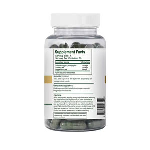 Oem One Bottle capsule magiche per il corpo per adulti clorofilla prezzemolo foglia integratori integratore sanitario Private Label - Product Image 4