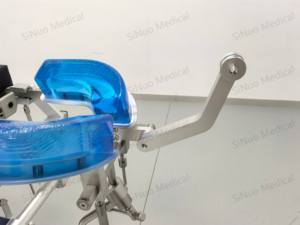 Sistem Stabilisasi Tengkorak Penjepit Tengkorak 3 Titik Manual Kompatibel Mayfield Doro, Pengikat Kepala Tiga Pin untuk Bedah Saraf-SiNuo - Product Image 3