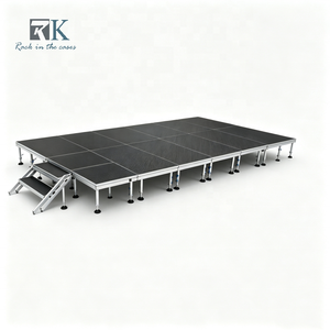 เวทีอลูมิเนียมสำหรับจัดงาน คอนเสิร์ต งานแต่งงาน พร้อมบันได - Product Image 1