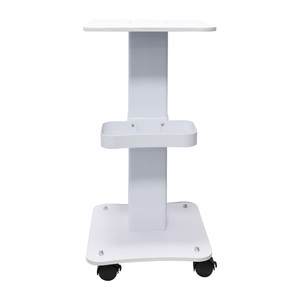 Stainless Steel <b>4</b>-<b>Wheel</b> Heavy Duty Salon <b>Trolley</b> Eco-Friendly Beauty Cart for Salon Home Office Use - Product Image 1