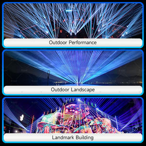 고출력 10W RGBW 레이저 조명, 실외 방수 IP65, ILDA 팡골린 FB4 애니메이션 디스코 DJ 레이저 쇼 클럽 무대 조명 - Product Image 4