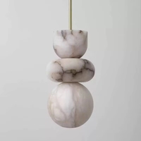 Lustre en marbre moderne et minimaliste de designer espagnol pour bureau, bar, chambre à coucher, chevet - Meilleures ventes pour exportateurs