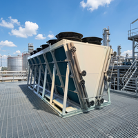 Refroidisseur extérieur personnalisé en forme de V, 6KW 9KW 12KW 16.5KW 22.5KW 30KW, radiateur de refroidissement liquide Vltherm 380V-480V, économie d'énergie
