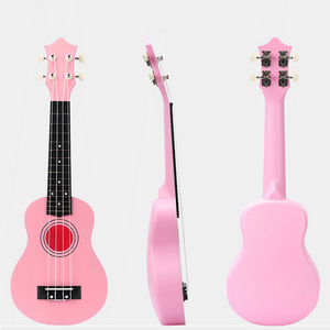 All'ingrosso 21 pollici Ukulele Sparano piccola chitarra colorato Ukulele strumento musicale per bambini principianti - Product Image 5