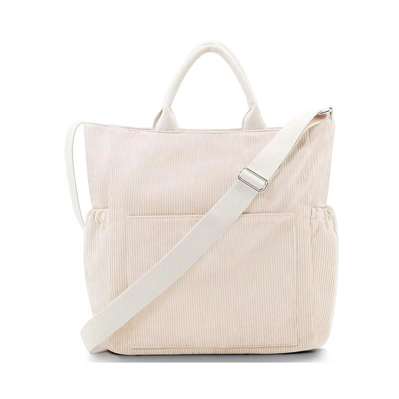 Canvas Tote Bag with Shoulder Shopping Bags