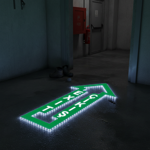 Señalización Reflectante de Salida de Emergencia con Luces LED de Alta Visibilidad para una Mejor Visibilidad - Product Image 3
