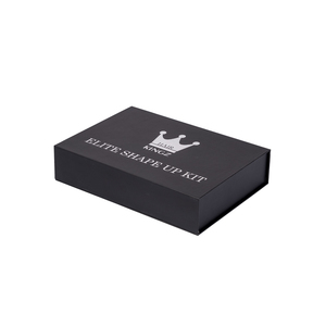 Customized Print <b>Black</b> Rigid Paper <b>Box</b> Wholesale Recyclable Magnetic <b>Gift</b> <b>Box</b> - Product Image 2