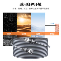 Cable Ethernet Gen 3 resistente al agua para satélite rectangular Extensión estándar duradera Cable V3 Starlink