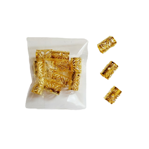 Piccolo pacchetto di plastica per gli stili Punk Rock Reggae accessori Dreadlock parrucca da discoteca e intrecciati anelli per capelli strumenti di estensione dei capelli - Product Image 1