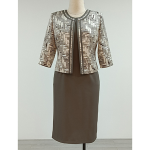 Quality Formal Print Turkey Dress Plus Size Women One <b>Set</b> Brocade Suit for Mother of Bride - Product Image 6