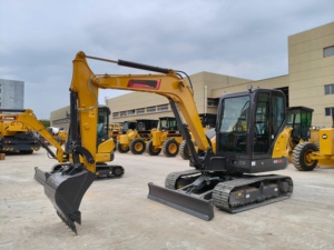 Mini-excavatrice neuve de 6 tonnes, modèle 60g, marque de premier plan en Chine. Nouvelles mini-pelles de 60g fabriquées en Chine. - Product Image 3