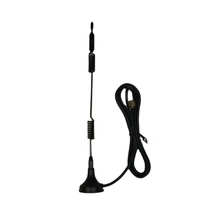 600-6000Mhz 6dbi Antenne magnétique GSM 3G 4G 5G Antenne magnétique 5G Antenne avec 3 mètres RG174 LMR Câble Sma-j Connecteur