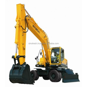 L'excavatrice de roue de Hyundai 210W-9T a utilisé l'excavatrice de roue d'excavatrice à vendre - Product Image 1