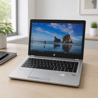 Ordinateurs portables d'occasion de haute qualité pour H-P Probook 9470M 9480M, ordinateurs portables professionnels de 14 pouces, processeur Intel Core I5, I5-3ème génération, Windows 10