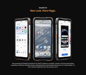 Caméra thermique, écran LCD 6,78 pouces, 108MP, 10000mAh, double 4G, version mondiale, 12+256 Go, téléphone robuste Android, Oscal Pilot 6 - Product Image 3