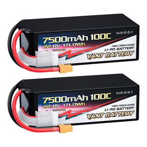 VANT Großhandelspreis HV Drohnen-Akku 6S 22,8V 6,5Ah/7,5AH/8AH/9AH/10Ah 100C FPV Lipo-Akku für FPV Quadcopter XT60 - Product Image 3