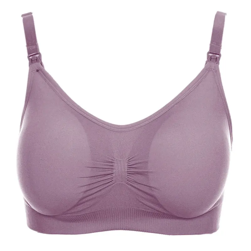 Fabriek Direct Hete Verkoop Full Cup Anti Slappe Zachte Vrouwen Plus Size Zwangerschapsborstvoeding Borstvoeding Voedingsbeha