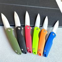 Couteau pliant à roulement à billes, lame en acier inoxydable 7Cr13Mov, manche en nylon et fibre de verre, couteau tactique EDC de poche